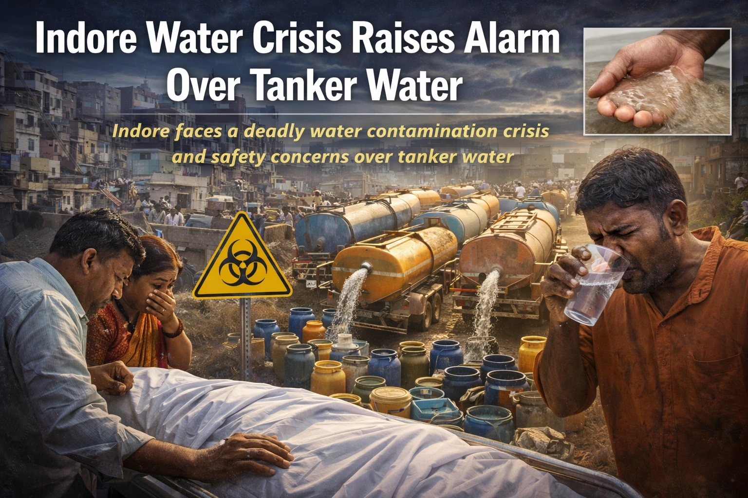 Indore Water Crisis Raises Alarm Over Tanker Water