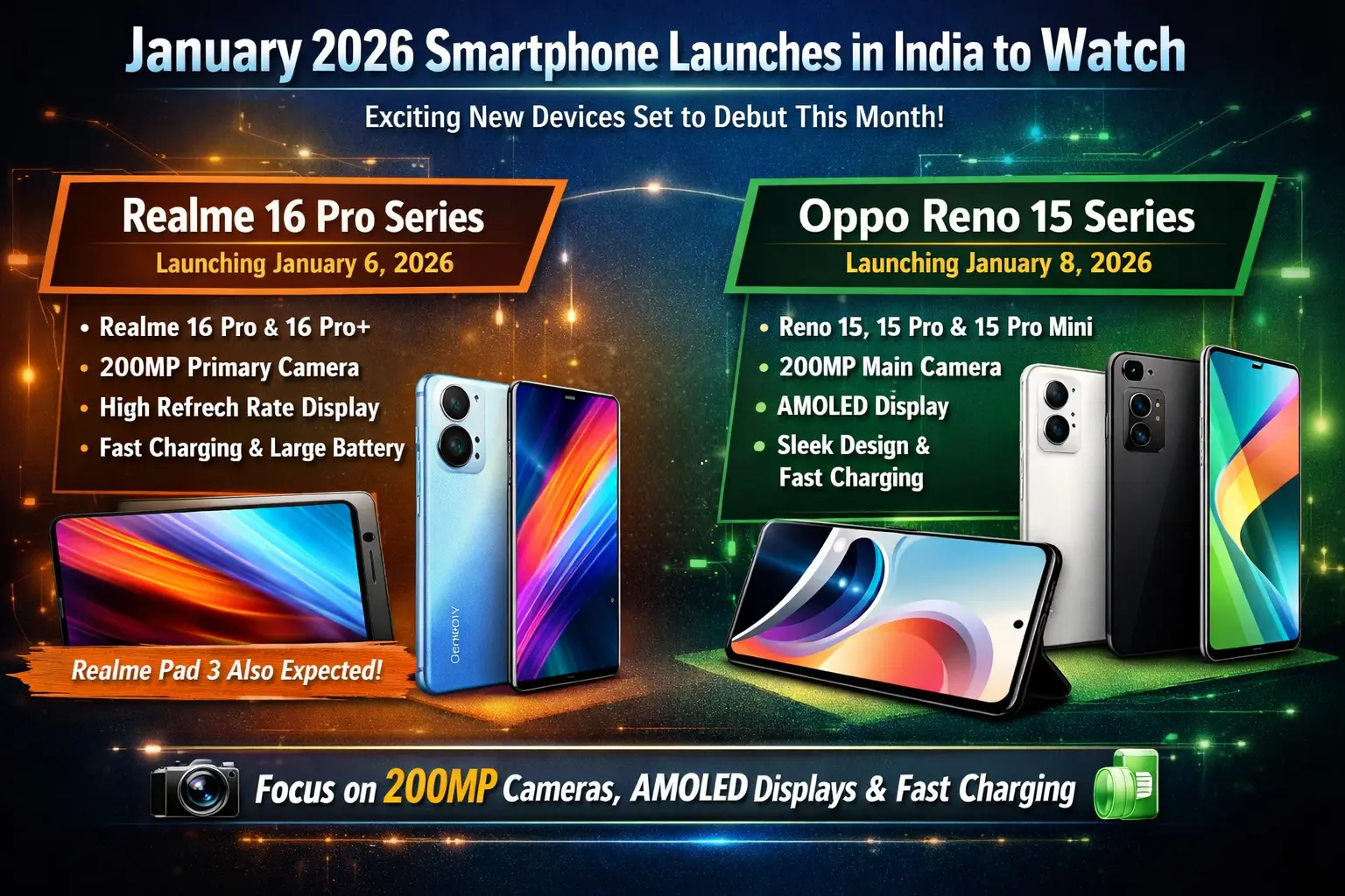 January 2026 Smartphone Launches in India to Watch