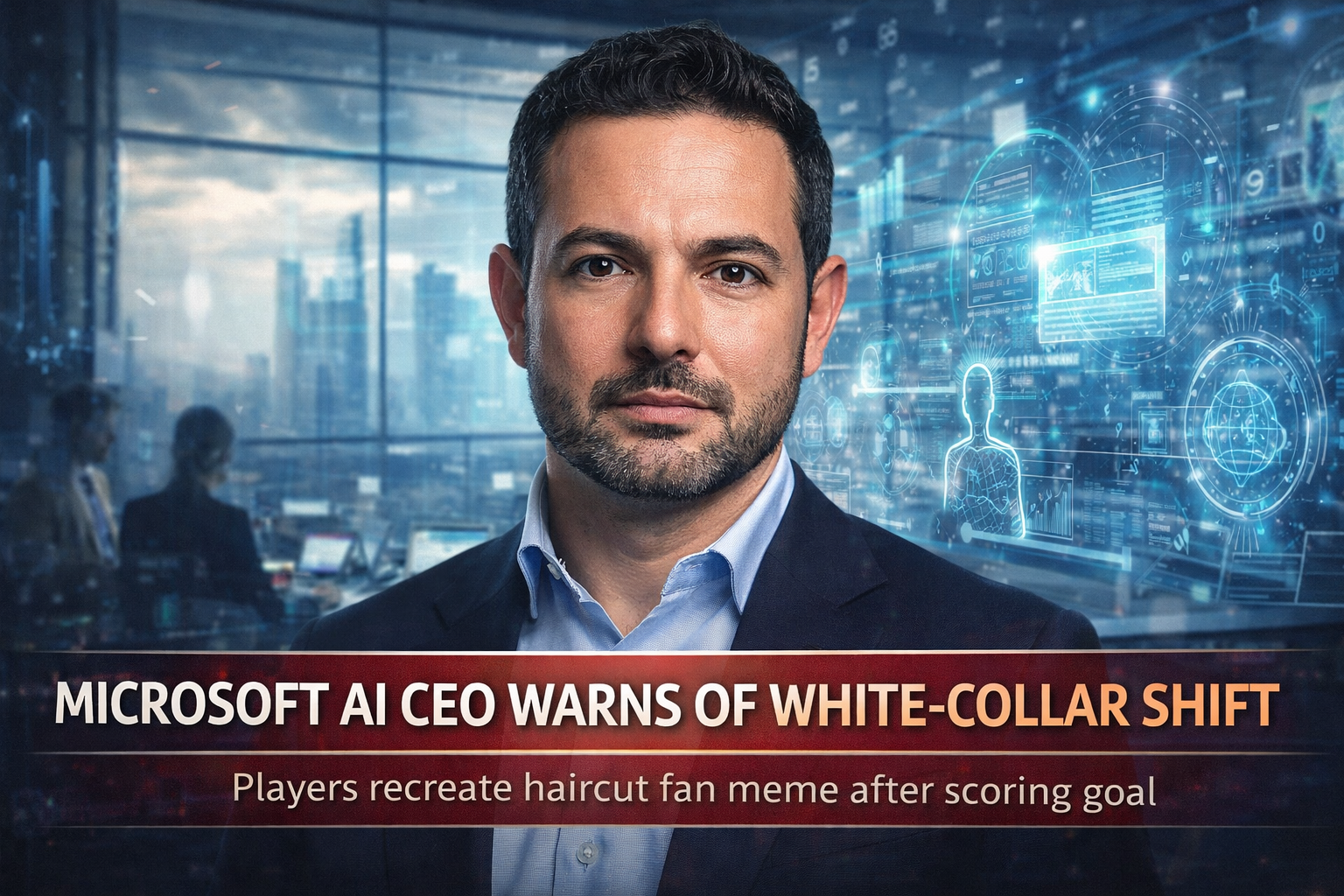Microsoft AI CEO portrait