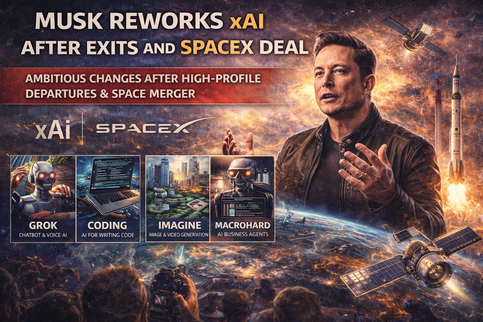 Musk unveils new xAI vision