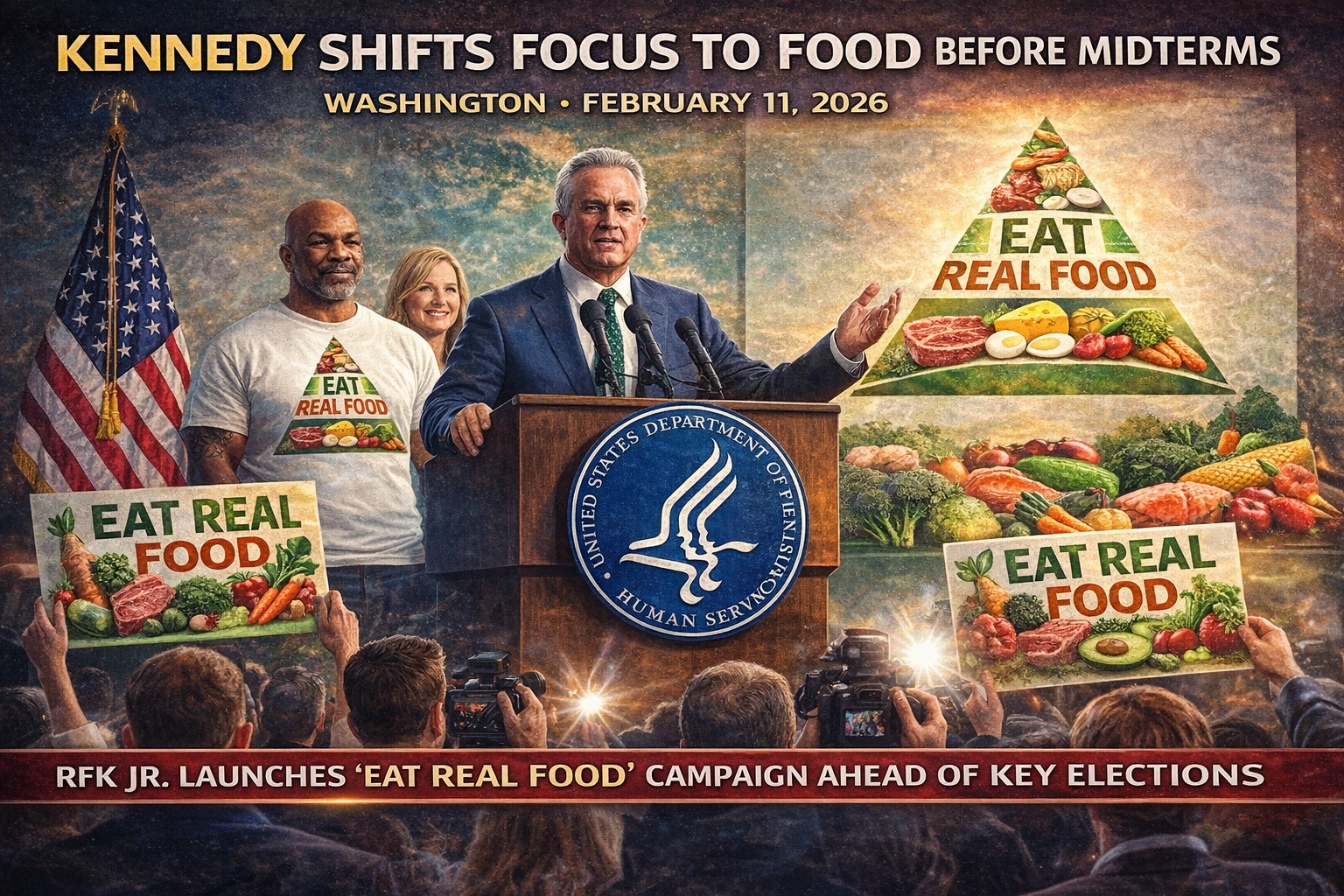 Kennedy Shifts Focus to Food Before Midterms
